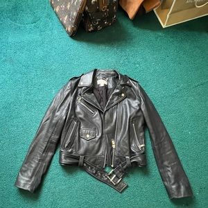 Michael Kors 
Leather Moto Jacket